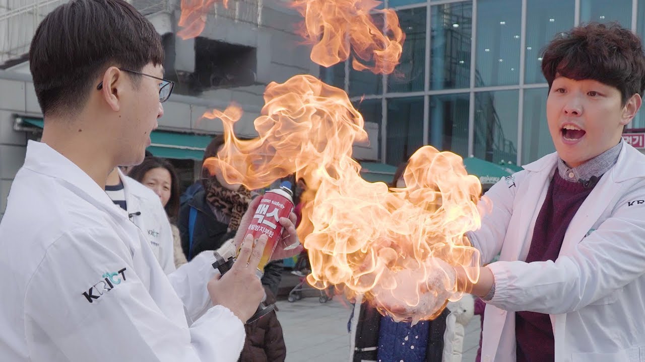 손에 불을 붙여도 멀쩡하게 만드는 놀라운 액체가 있다!?